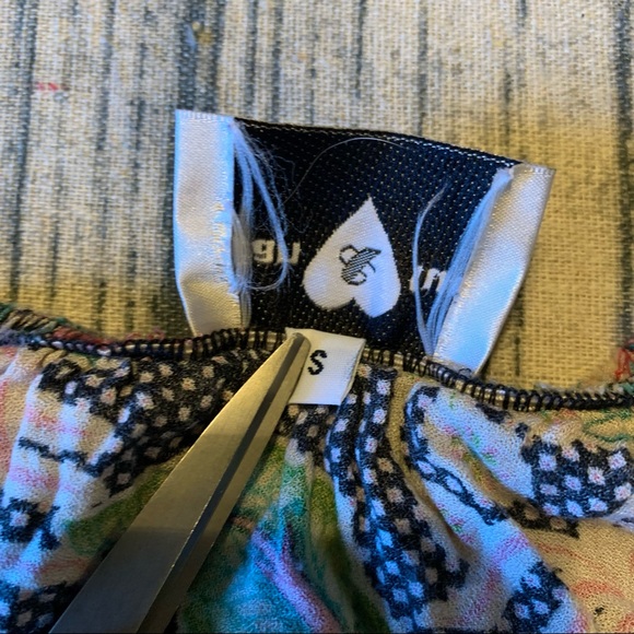 Joan & Lucy Ruffle Skirt Floral Monkey Exotic Flowers Dots S Small Tiered - Picture 11 of 16